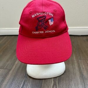 Port Authority Red Youth Cap